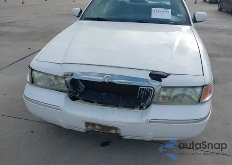 2000 Mercury Grand Marquis Ls from USA, damaged, VIN 2MEFM75W1YX666736